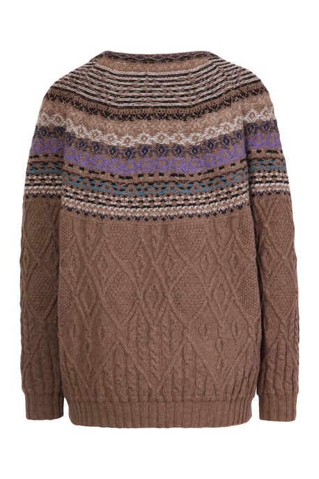 Jacquard Pullover, Structure Pattern - Image 2