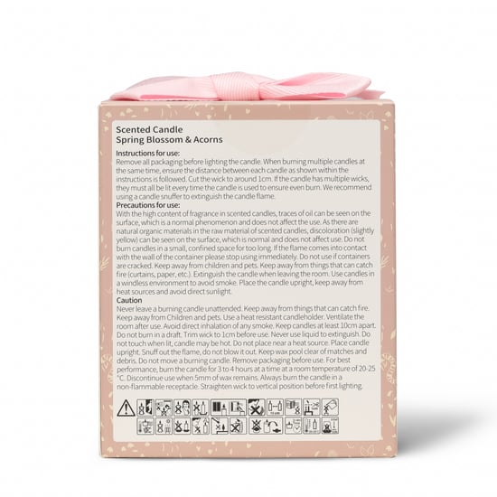 Disney Winnie The Pooh Spring Blossom And Acorns Scented Candle 213g - Image 5