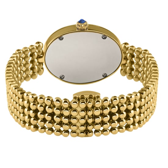 GV2 Piazza Navona Diamond Gold Case Silver/White Dial, 316L Stainless Steel IP Yellow Gold Bracelet Watch - Image 2