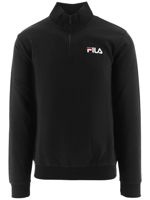Mens Black Adam Quarter Zip Sweatshirt - Image 1
