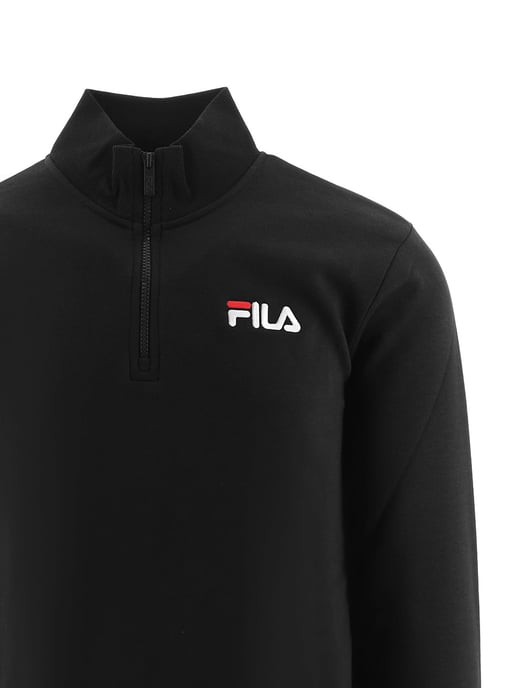 Mens Black Adam Quarter Zip Sweatshirt - Image 2