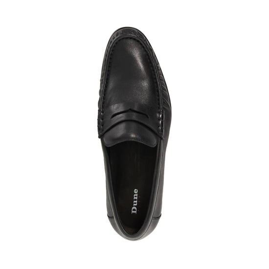Dune Mens Sammi - Leather Penny Loafers - Image 3