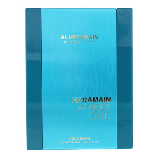 Al Haramain Amber Oud Aqua Dubai Extrait de Parfum 100ml - Image 3