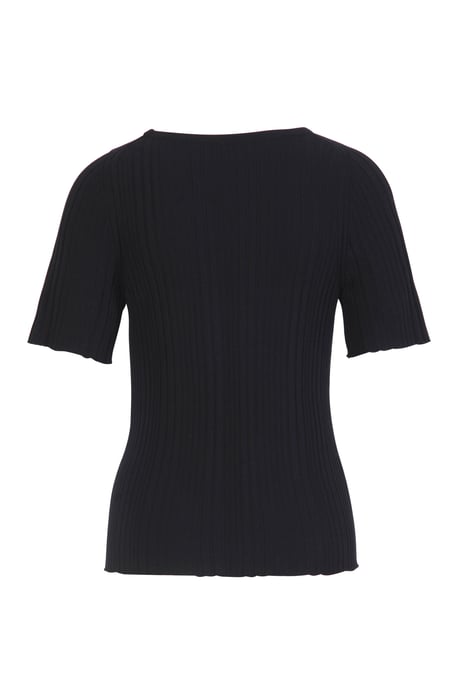 Solid Pullover,  O-Neck - Image 2