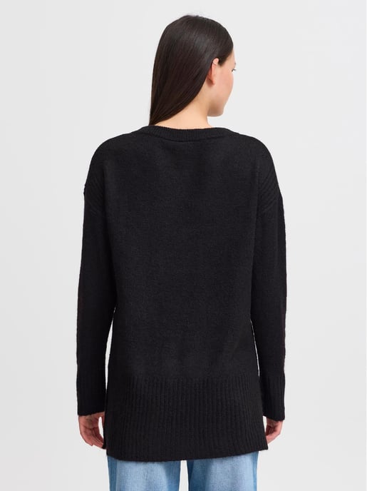 Womens Black Ihkamara Pullover - Image 4