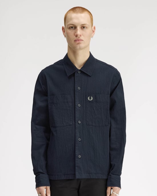 Overshirt in Dark Blue - Image 1