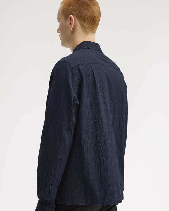 Overshirt in Dark Blue - Image 6