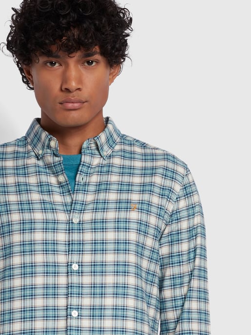 Mens Stillwater Fraser Check Overshirt - Image 2