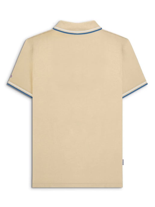 Mens Wood Ash Twin Tipped Polo Shirt - Image 4