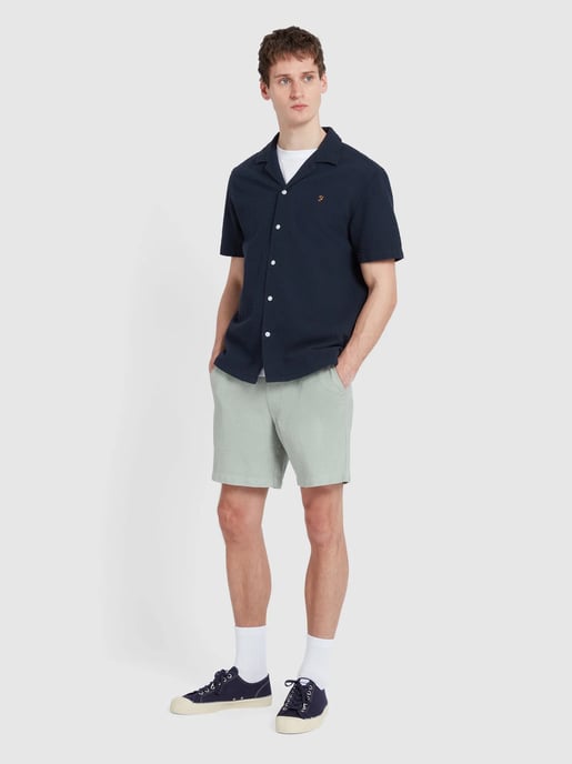 Mens True Navy Rutherford Revere Shirt - Image 4