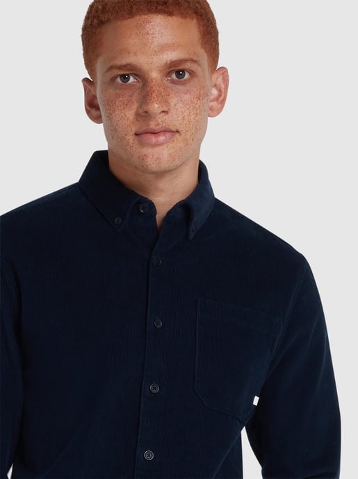 Mens True Navy Spencer LS Button Down Shirt - Image 2