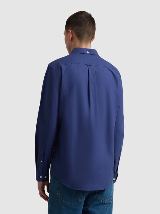 Mens Sigil Blue Brewer Long Sleeve Shirt - Image 4
