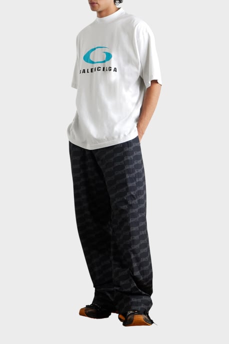 Balenciaga Loop Sports Icon Tee White, Unisex - Image 2