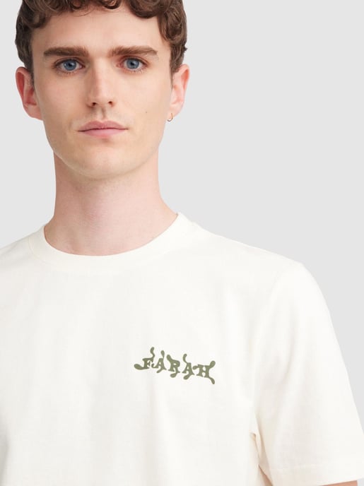 Mens Ecru Amesbury Graphic T-Shirt - Image 2