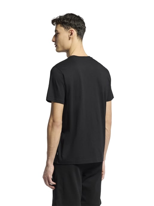 Mens Black Logo Graphic T-Shirt - Image 4