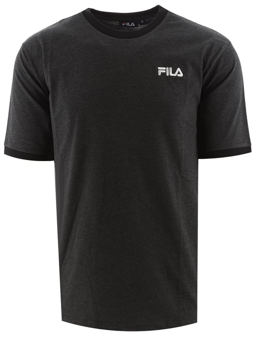 Mens Charcoal Marl Aster T-Shirt - Image 1