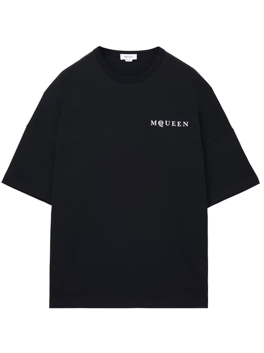 Vertical Back Logo T-Shirt in Black - Image 3