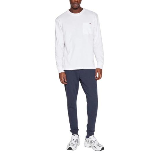 All Saints Raven Mens Slim Fit Sweatpants Fleece Bottoms Casual Cuffed Cotton - Image 2