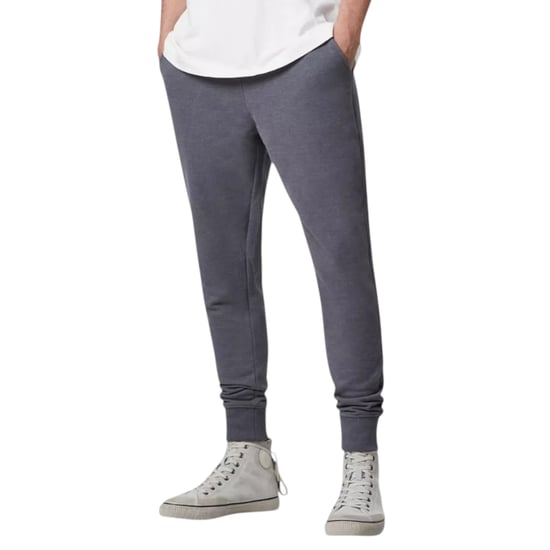 All Saints Raven Mens Slim Fit Sweatpants Fleece Bottoms Casual Cuffed Cotton - Image 4