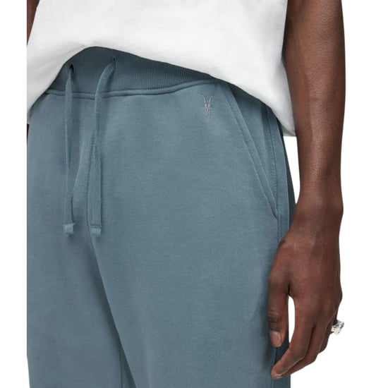 All Saints Raven Mens Slim Fit Sweatpants Fleece Bottoms Casual Cuffed Cotton - Image 3
