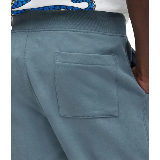 All Saints Raven Mens Slim Fit Sweatpants Fleece Bottoms Casual Cuffed Cotton - Image 4