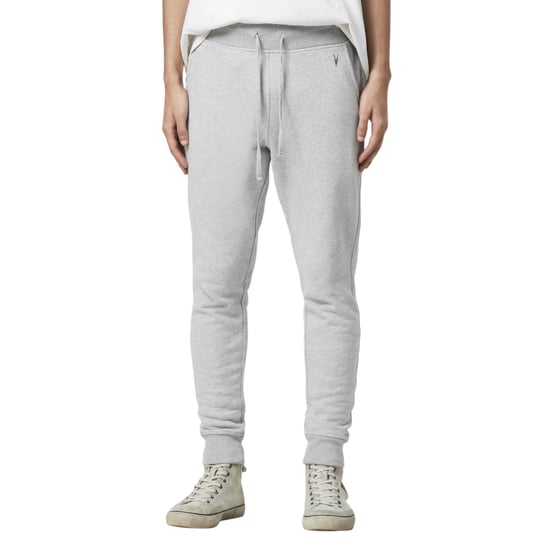 All Saints Raven Mens Slim Fit Sweatpants Fleece Bottoms Casual Cuffed Cotton - Image 1