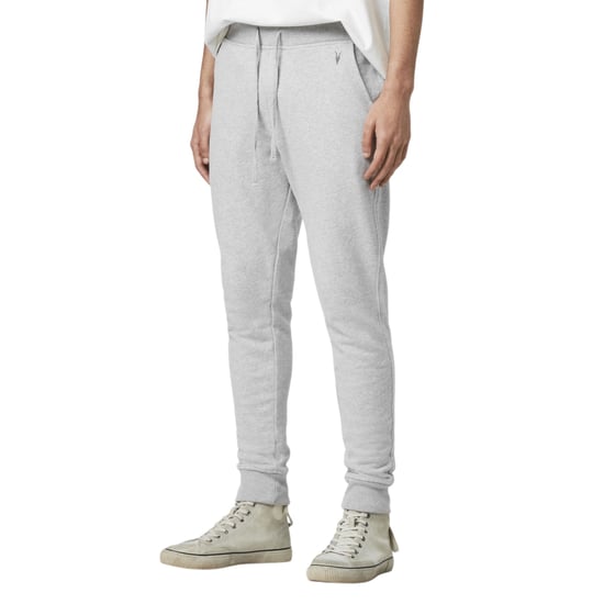 All Saints Raven Mens Slim Fit Sweatpants Fleece Bottoms Casual Cuffed Cotton - Image 3