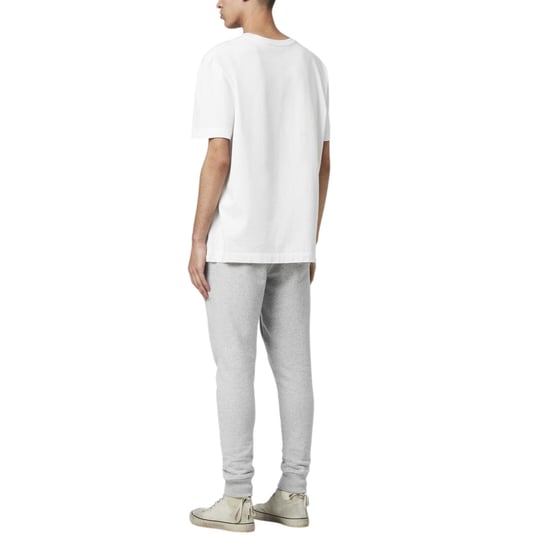 All Saints Raven Mens Slim Fit Sweatpants Fleece Bottoms Casual Cuffed Cotton - Image 5