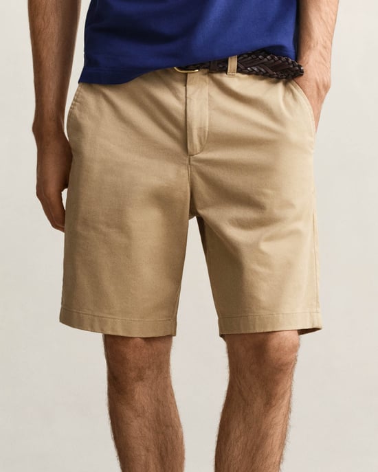 248 Regular Fit Shorts in Brown - Image 1
