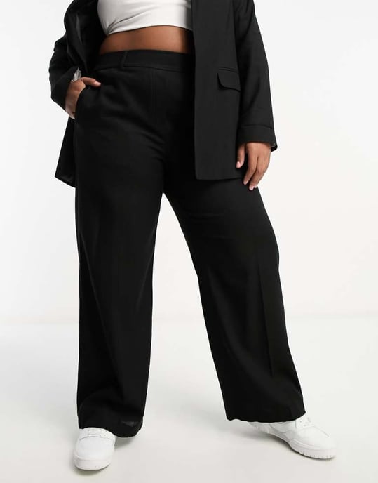 Dina vida linlook-byxor i svart - Image 4