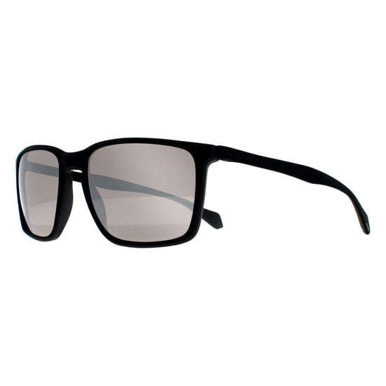 Hugo Boss Rechthoek Heren Zwart Grijs Spiegel BOSS 1114/S - Image 2