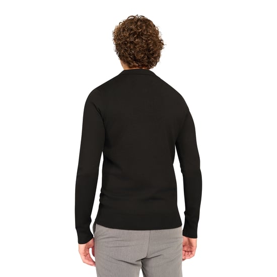 Solution Trui Ralf Polo Stickad Svart - Image 2