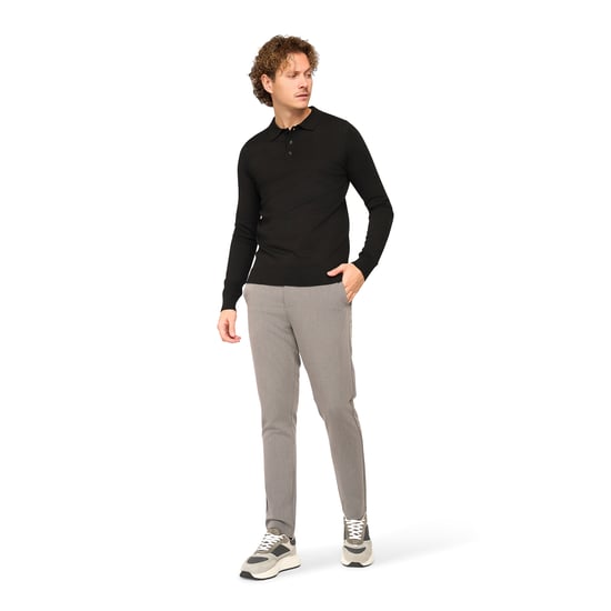 Solution Trui Ralf Polo Stickad Svart - Image 3