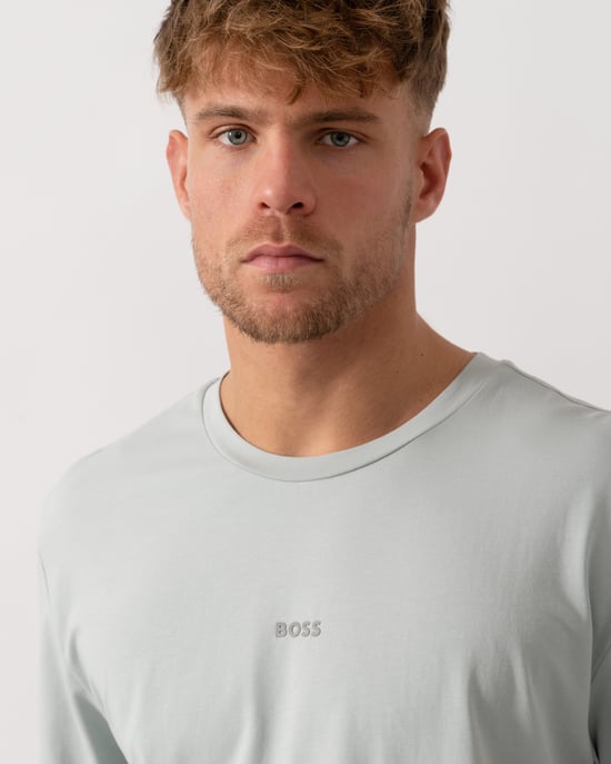 TChup Crew Neck T-Shirt in Light Grey - Image 3