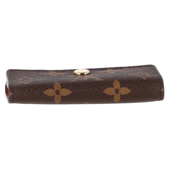 Louis Vuitton Key Holder Case in Brown Coated Canvas - Image 4