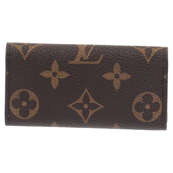 Louis Vuitton Key Holder Case in Brown Coated Canvas - Image 5