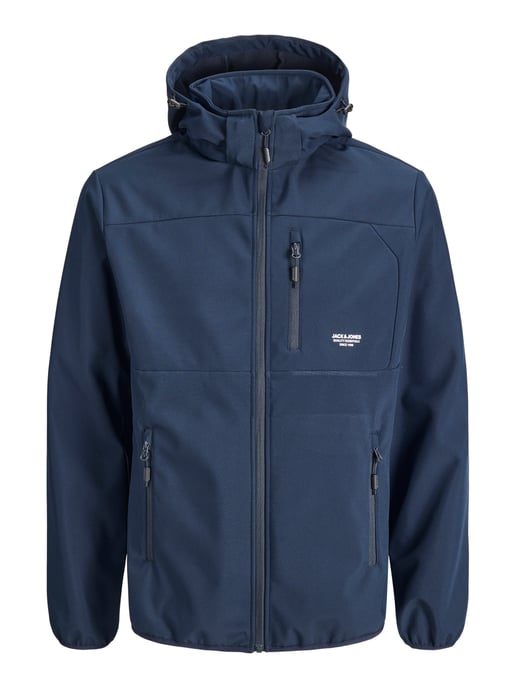 Jack & Jones Jas zomer Theo Softshell Jacket Blauw - Image 1