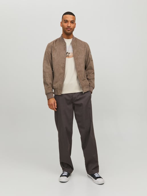 Jack & Jones Jas zomer Tano Bomber Bruin - Image 2