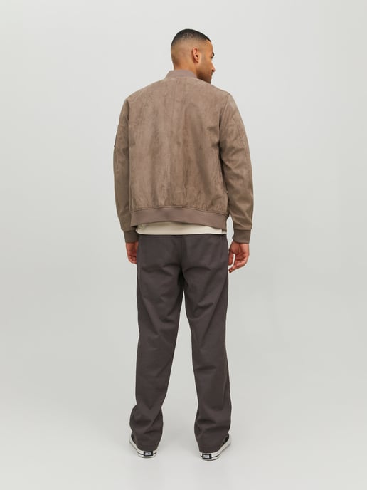 Jack & Jones Jas zomer Tano Bomber Bruin - Image 3