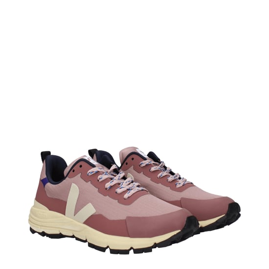 Veja Roze Stoffen Sport Sneakers - Image 2