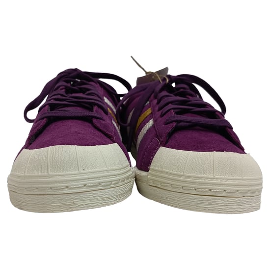 Adidas x Wales Bonner Jabbar Low-Top Sneakers in Purple Suede - Image 3