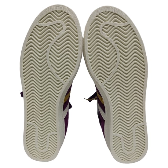 Adidas x Wales Bonner Jabbar Low-Top Sneakers in Purple Suede - Image 4