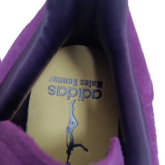 Adidas x Wales Bonner Jabbar Low-Top Sneakers in Purple Suede - Image 5