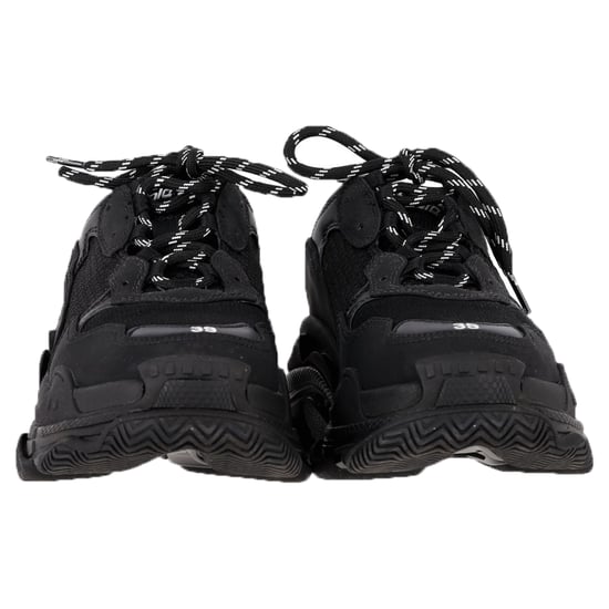 Balenciaga Triple S sneakers in zwart polyester - Image 2