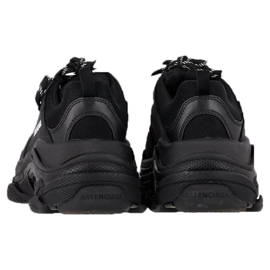 Balenciaga Triple S sneakers in zwart polyester - Image 5
