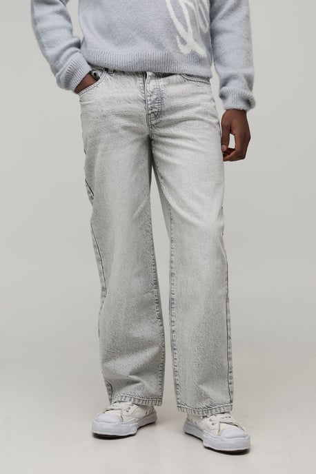 Basic Relaxed Fit Jeans - Image 1