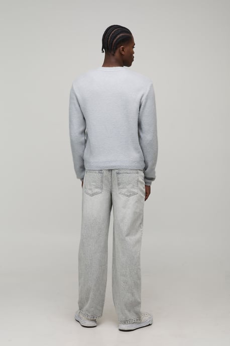 Basic Relaxed Fit Jeans - Image 2