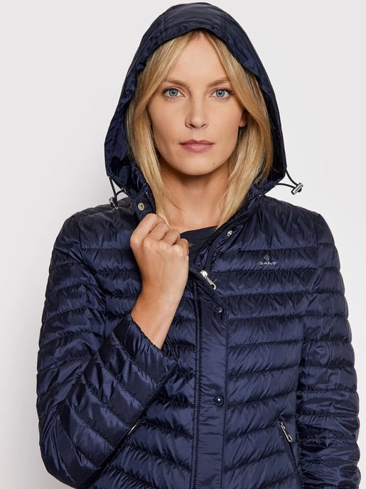 Womens Evening Blue Light Down Jacket - Image 2