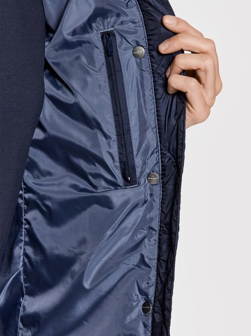 Womens Evening Blue Light Down Jacket - Image 3