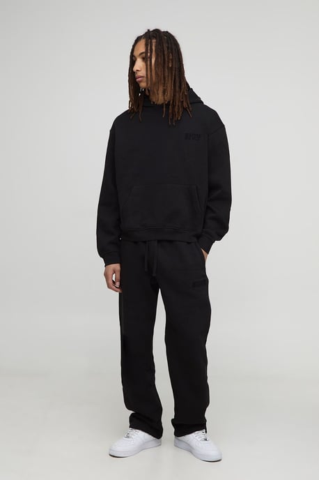 Oversized Man Raglan Hooded Tracksuit - Image 1